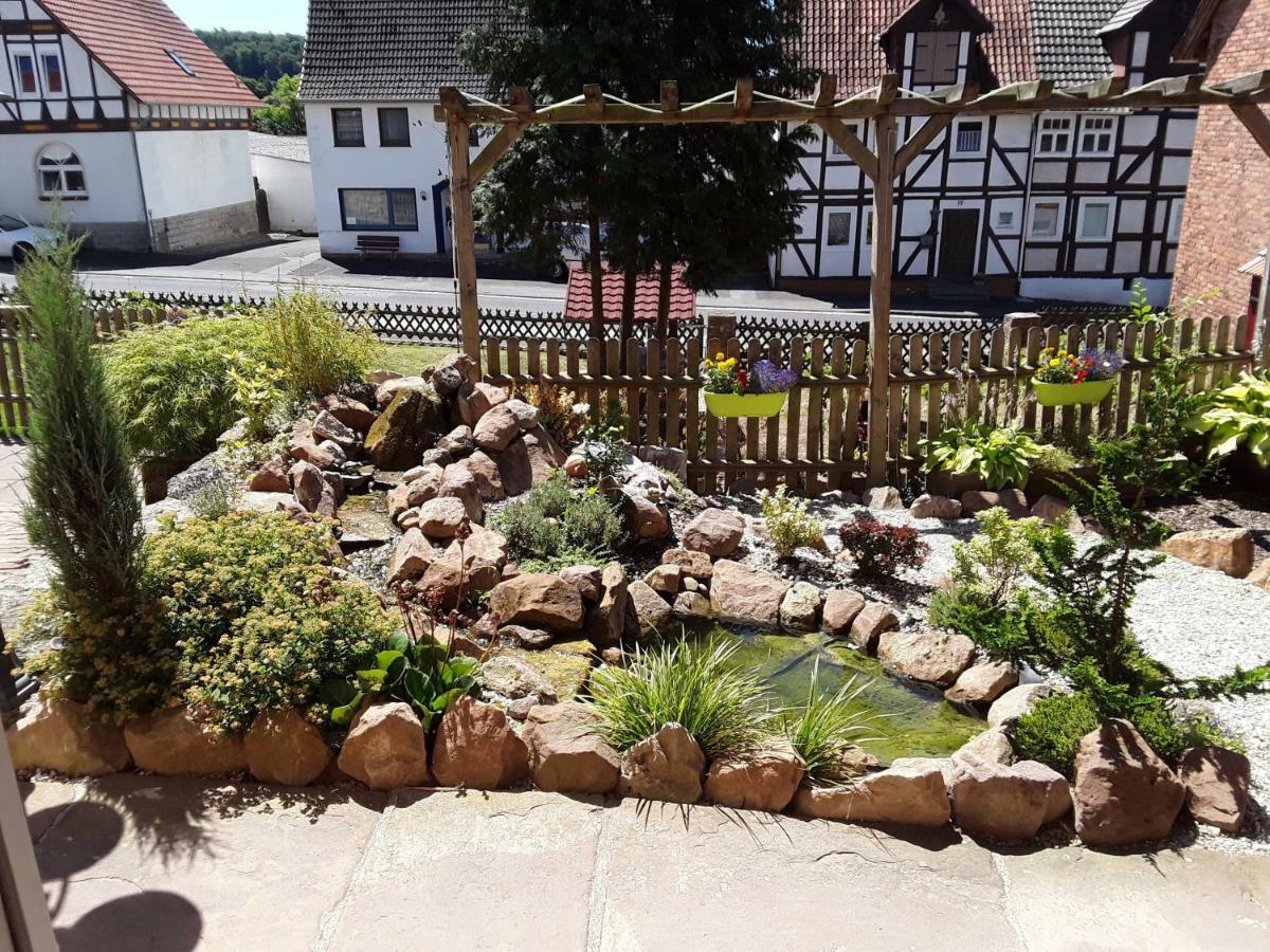 Ferienwohnung Am Osterberg Liebenau  외부 사진